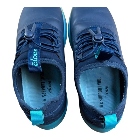 Clove Classic Womens Size 6 Nursing Shoes Sneakers Navy Blue Comfort‎ CL007 - Picture 9 of 11
